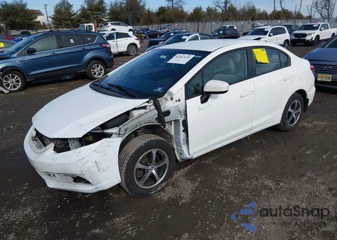 2015 Honda Civic Se z USA, uszkodzony, nr VIN 19XFB2F77FE297465